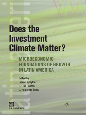 cover image of Does the Investment Climate Matter?